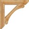 Ekena Millwork Legacy Slat Rough Sawn Bracket, Western Red Cedar, 6"W x 38"D x 38"H BKT06X38X38LEC06RWR - alternate 3